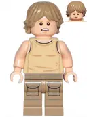 Minifigurka: SW1199:  Luke Skywalker (Dagobah, Tan Tank Top)