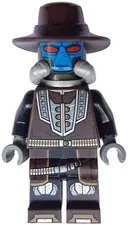 Minifigurka: SW1219:  Cad Bane - Pearl Dark Gray Head