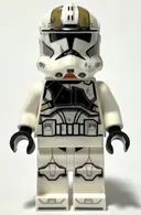 Minifigurka: SW1236:  Clone Trooper Gunner (Phase 2) - Dirt Stains, Nougat Head, Helmet with Holes