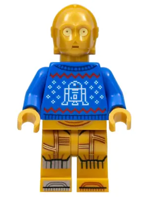 SW1238:  C-3PO - Holiday Sweater