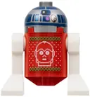 Minifigurka: SW1241:  Astromech Droid, R2-D2 - Holiday Sweater