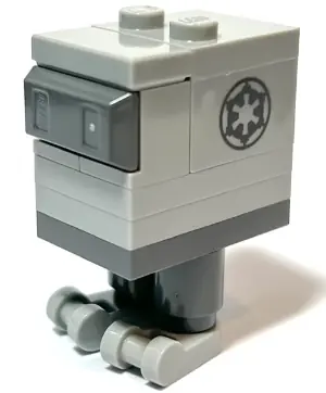 SW1252:  Gonk Droid (GNK Power Droid), Light Bluish Gray Body and Feet, Imperial Logo