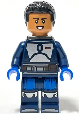 SW1259:  Mandalorian Fleet Commander - Hair