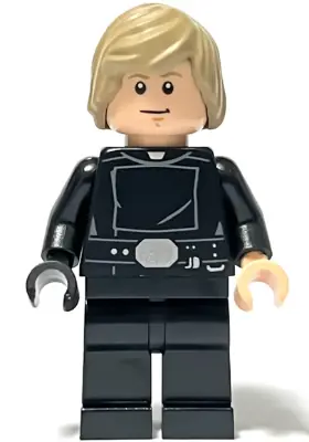 SW1262:  Luke Skywalker - Jedi, Hair with Side Part, Smile / Stern