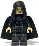 Minifigurka: SW1263:  Emperor Palpatine - Spongy Cape, Hood Basic, Yellow Eyes