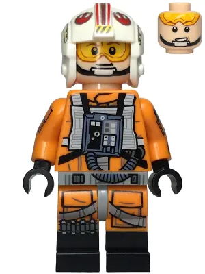 SW1267:  Luke Skywalker - Pilot Suit, Printed Arms, Black Boots
