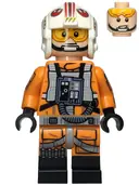 Minifigurka: SW1267:  Luke Skywalker - Pilot Suit, Printed Arms, Black Boots