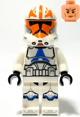 SW1278:  Clone Trooper, 501st Legion, 332nd Company (Phase 2) - Helmet with Holes and Togruta Markings