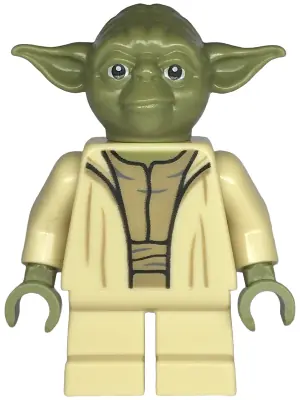 SW1288:  Yoda - Olive Green, Open Robe with Small Creases