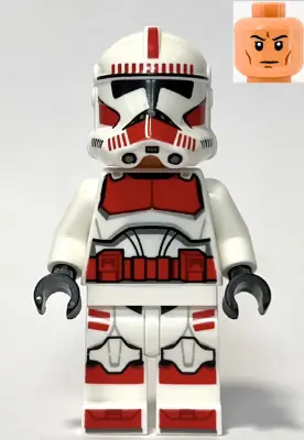 SW1305:  Clone Shock Trooper, Coruscant Guard (Phase 2) - Nougat Head