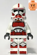 Minifigurka: SW1305:  Clone Shock Trooper, Coruscant Guard (Phase 2) - Nougat Head