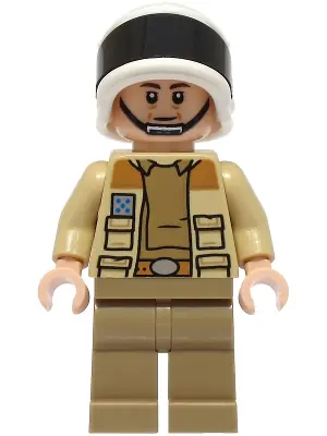 SW1328:  Captain Antilles - Dark Tan Shirt, Large Rank Badge