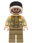 Minifigurka: SW1328:  Captain Antilles - Dark Tan Shirt, Large Rank Badge
