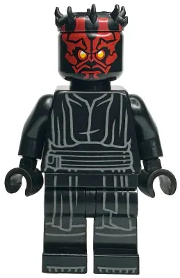 SW1333:  Darth Maul - Horns, Printed Legs, Closed Mouth