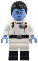 Minifigurka: SW1356:  Grand Admiral Thrawn - Medium Blue Skin