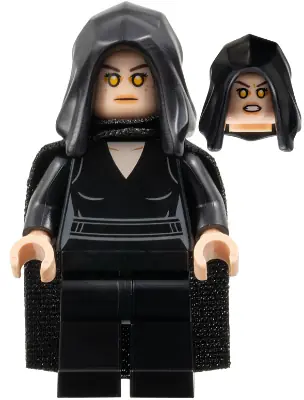 SW1364:  Rey - Black Dress, Hood and Cape (Darth Rey)