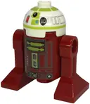 Minifigurka: SW1397:  Astromech Droid, R7-A7 - Dark Bluish Gray Rectangles
