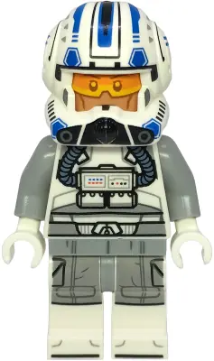 SW1401:  Clone Trooper Pilot Captain Jag (Phase 2) - Light Bluish Gray Arms