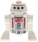 Minifigurka: SW1403:  Astromech Droid, R5-D4 - Truncated Cone Head, Dark Blue Center Panel
