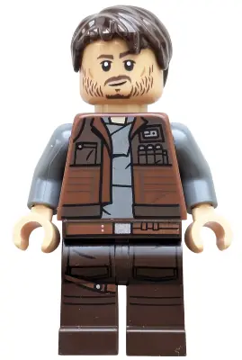 SW1410:  Cassian Andor - Reddish Brown Vest