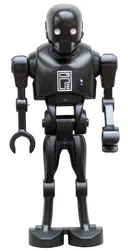 Minifigurka: SW1412:  K-2SO Droid - Dark Silver Chest Panel