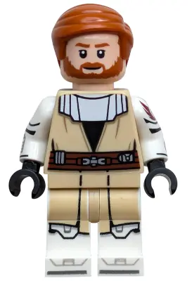 SW1424:  Obi-Wan Kenobi - Clone Wars, Printed Arms and Legs