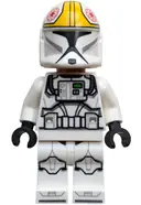 Minifigurka: SW1425:  Clone Trooper Pilot (Phase 1) - Yellow Markings, Nougat Head