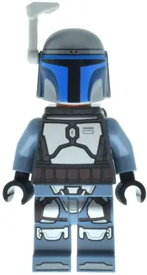 SW1433:  Jango Fett - Nougat Head, Plain Arms, Helmet with Black Detail Lines on Right Side
