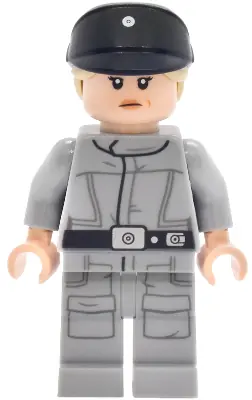 SW1462:  Imperial Crew - Black Cap with Tan Hair