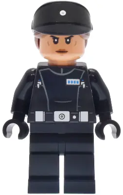 SW1465:  Imperial Navy Officer - Black Cap with Reddish Brown Hair