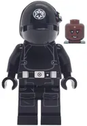 Minifigurka: SW1474:  Imperial Gunner - Helmet with White Imperial Logo, Reddish Brown Head