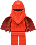 Minifigurka: SW1509:  Imperial Royal Guard - Dark Red Arms and Hands, Torso Creases on Front and Back, Very Short Spongy Cape