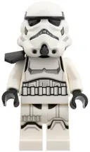 Minifigurka: SW1525:  Imperial Stormtrooper - Dual Molded Helmet with Light Bluish Gray Panels on Back, Black Pauldron, Shoulder Belts, Medium Nougat Head