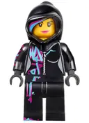 Minifigurka: TLM017:  Lucy Wyldstyle - Closed Mouth, Hood Up