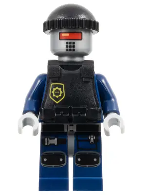 TLM044:  Robo SWAT - Knit Cap, Body Armor Vest