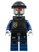 Minifigurka: TLM044:  Robo SWAT - Knit Cap, Body Armor Vest