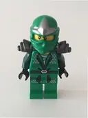 Minifigurka: TLM067:  Ninja - Green (The Lego Movie, with Armor and  Scabbard)