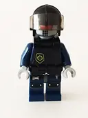 Minifigurka: TLM069:  Robo SWAT - Aviator Cap, Body Armor Vest
