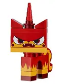 Minifigurka: TLM073:  Unikitty - Angry Kitty