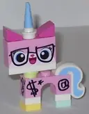 Minifigurka: TLM075:  Unikitty - Biznis Kitty