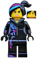 Minifigurka: TLM099:  Lucy Wyldstyle - Open Mouth, Hood Down