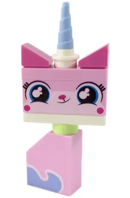 TLM104:  Unikitty - Sitting, Lopsided Grin
