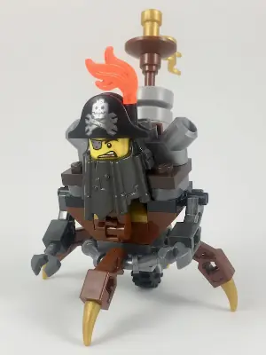 TLM106:  MetalBeard - Four Legs and One Wheel Body