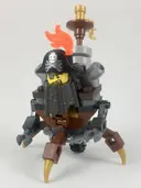 Minifigurka: TLM106:  MetalBeard - Four Legs and One Wheel Body