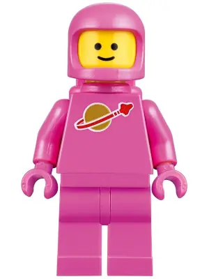 TLM108:  Classic Space - Dark Pink with Air Tanks and Updated Helmet (Lenny)