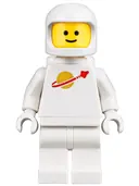 Minifigurka: TLM110:  Classic Space - White with Air Tanks and Updated Helmet (Third Reissue - Jenny / The Explorer)