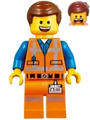 Minifigurka: TLM113:  Emmet - Smile / Scream, Worn Uniform