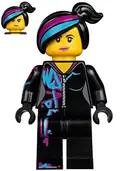 Minifigurka: TLM115:  Lucy Wyldstyle with Magenta Lined Hoodie, Smile / Angry