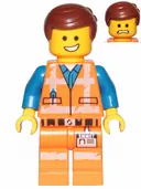 Minifigurka: TLM125:  Emmet - Smile / Scared, Worn Uniform
