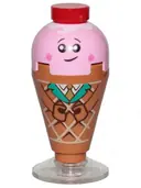 Minifigurka: TLM199:  Ice Cream Cone - Printed Arms
